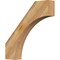 Ekena Millwork 4"W x 24"D x 24"H Westlake Rough Sawn Knee Brace, Western Red Cedar BRC04X24X24WTL00RWR - alternate 1